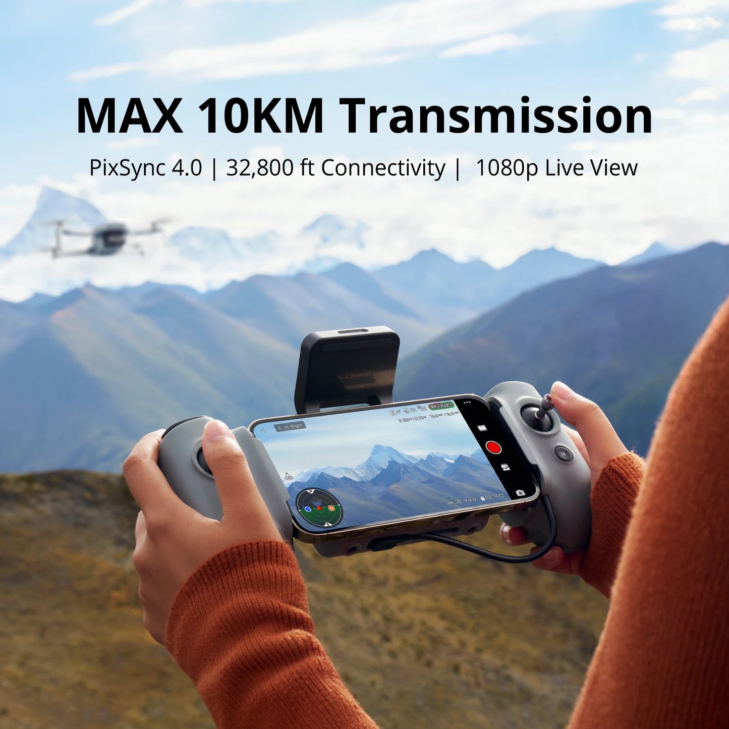 Potensic Atom 2 Drone With 4K HDR Video And 3 Axis Gimbal