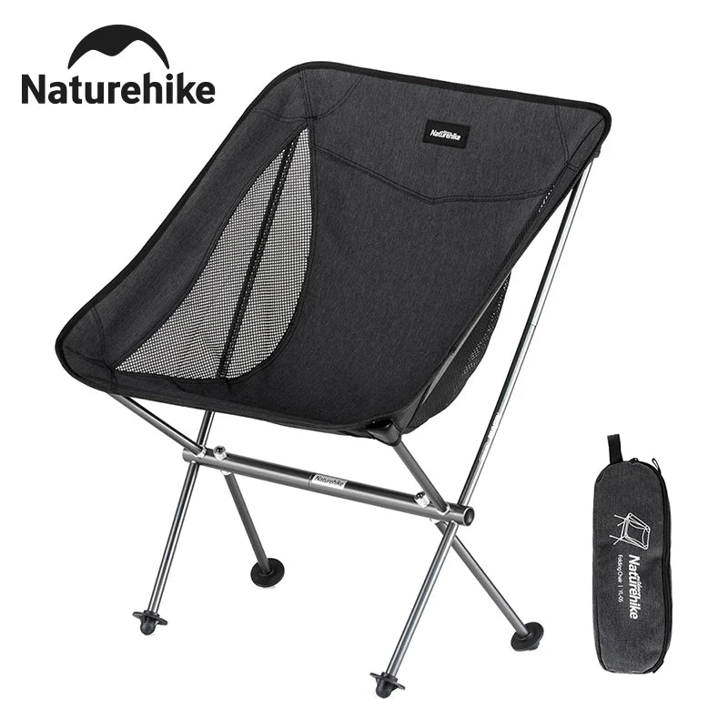 Naturehike Ultralight Folding Chair L04 Moon Chair 150kg Load Capacity