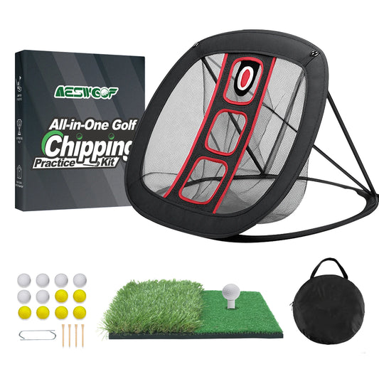 AESWGOF Golf Practice Net Direct From US Warehouse For Home Golf Training And Chipping