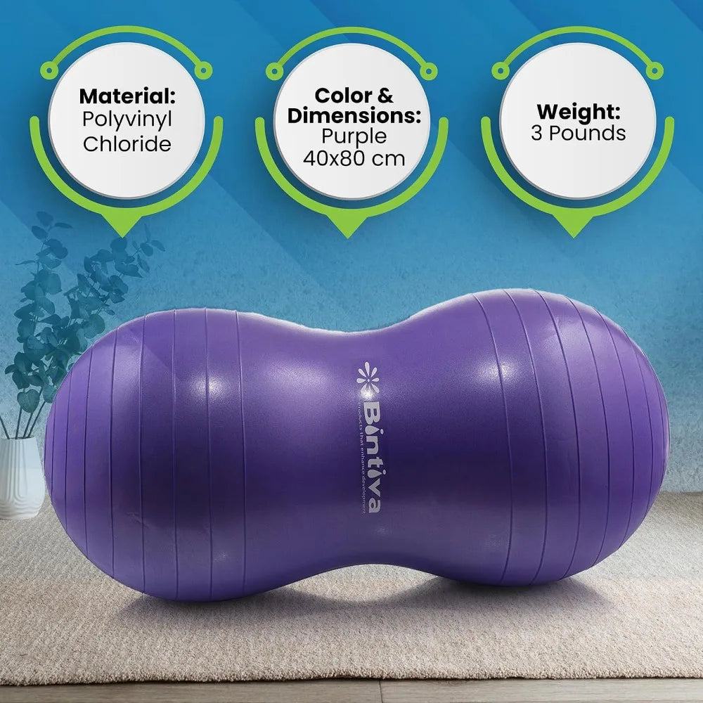 Peanut Fitness Ball For Physical Therapy Yoga And Mobility