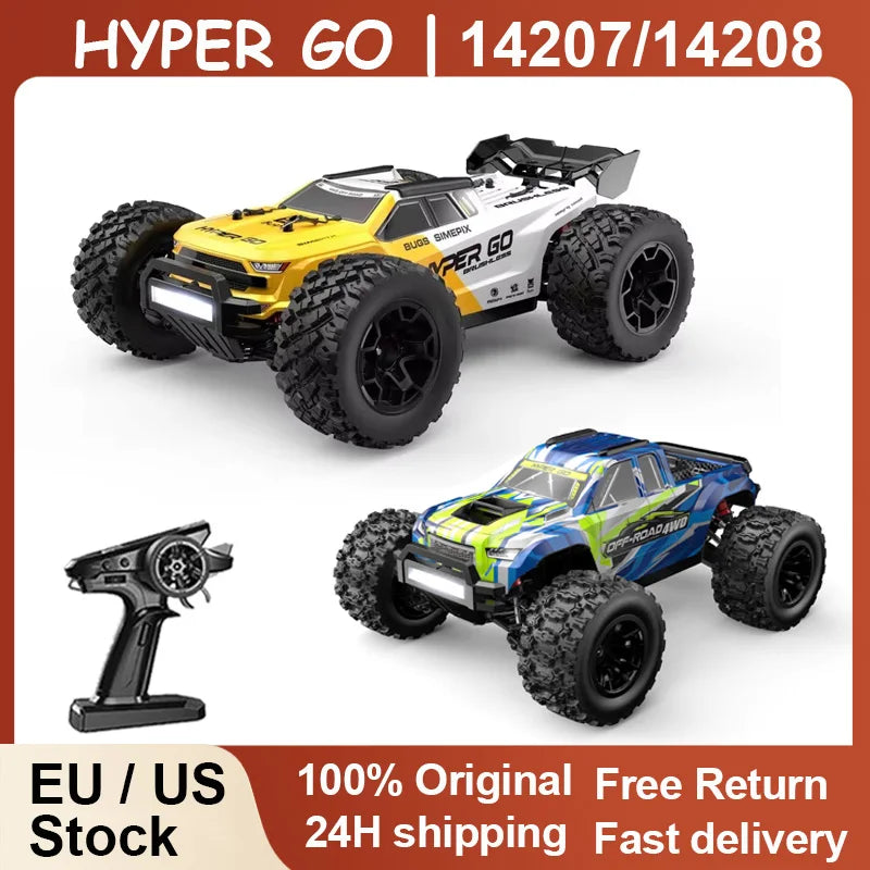 Jyscend Hyper Go MJX 1 14 Scale RC Car Brushless 41 To 53 KMH 4WD Off Road Hobby Toy