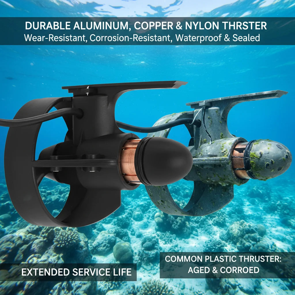 Underwater Thruster For SUP Paddleboard 288W 440lbs Thrust Powerful Portable Motor For Men