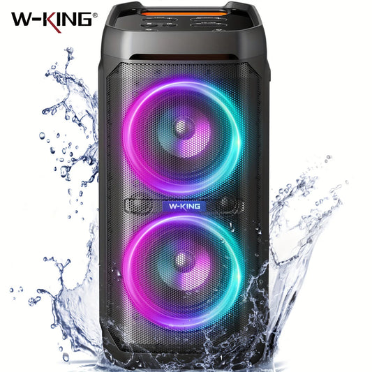 W-King T11 100W RMS Bluetooth Speaker Deep Bass IPX6