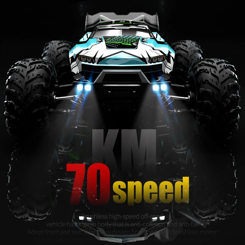 WLtoys 16101 Pro 116 Scale High Speed 4WD RC Car With LED Light