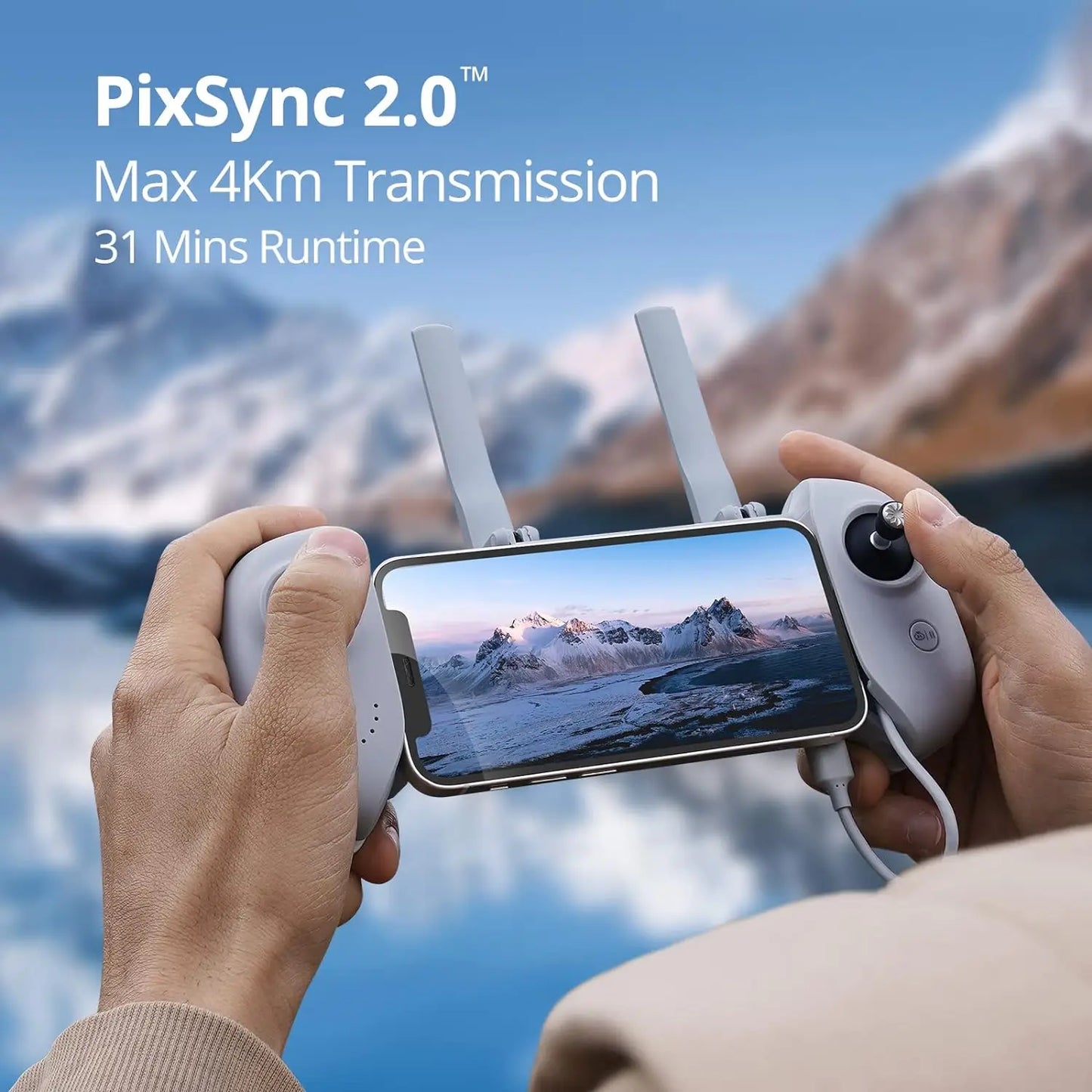 Potensic GPS Auto Return 4K Drone With Waypoint Flight