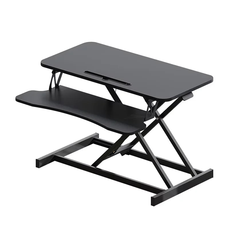 LISM Height Adjustable Desk Converter Sit Stand Dual Monitor Workspace