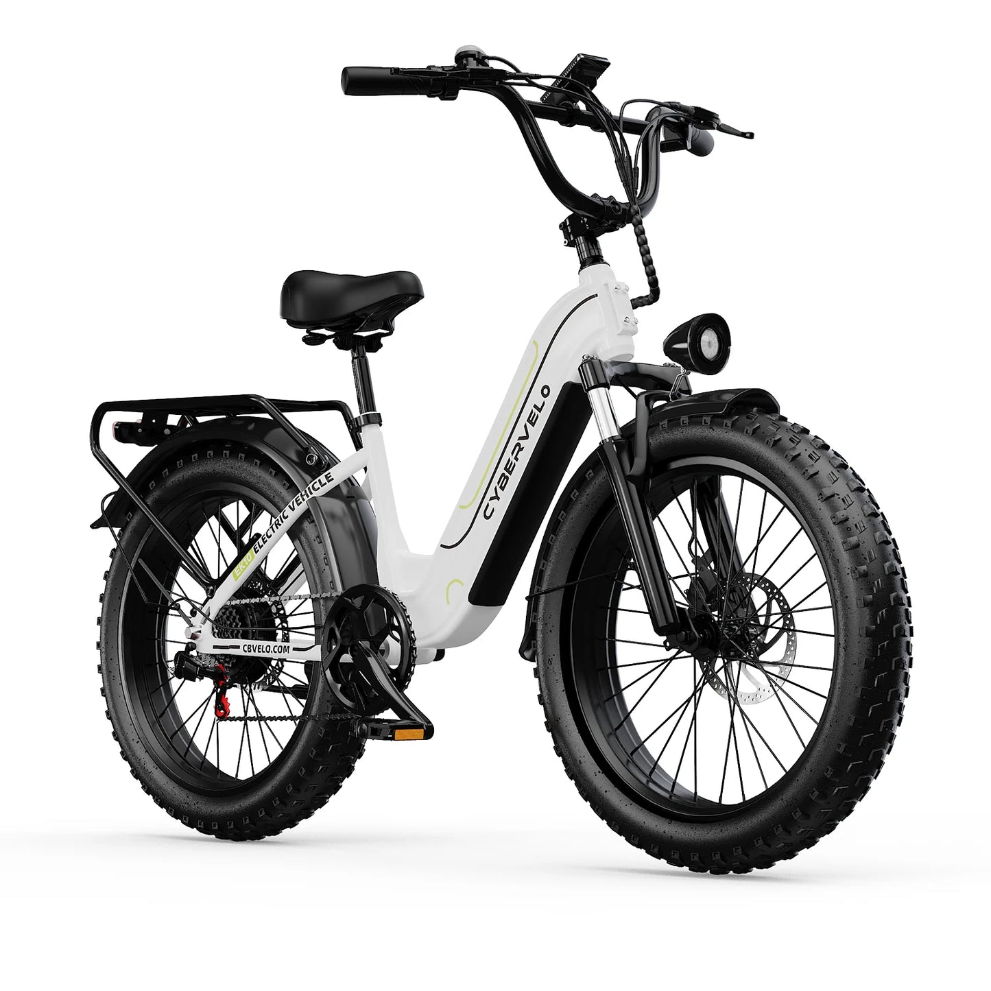 Cybervelo EK7 1000W 48V 25Ah Long Range Electric Bike