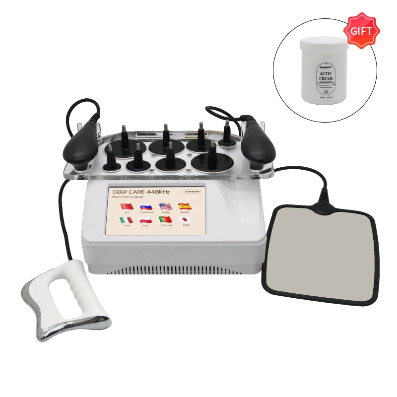 Kuanyew INDIBA Tecar RF Microcurrent Body Shaping Massager