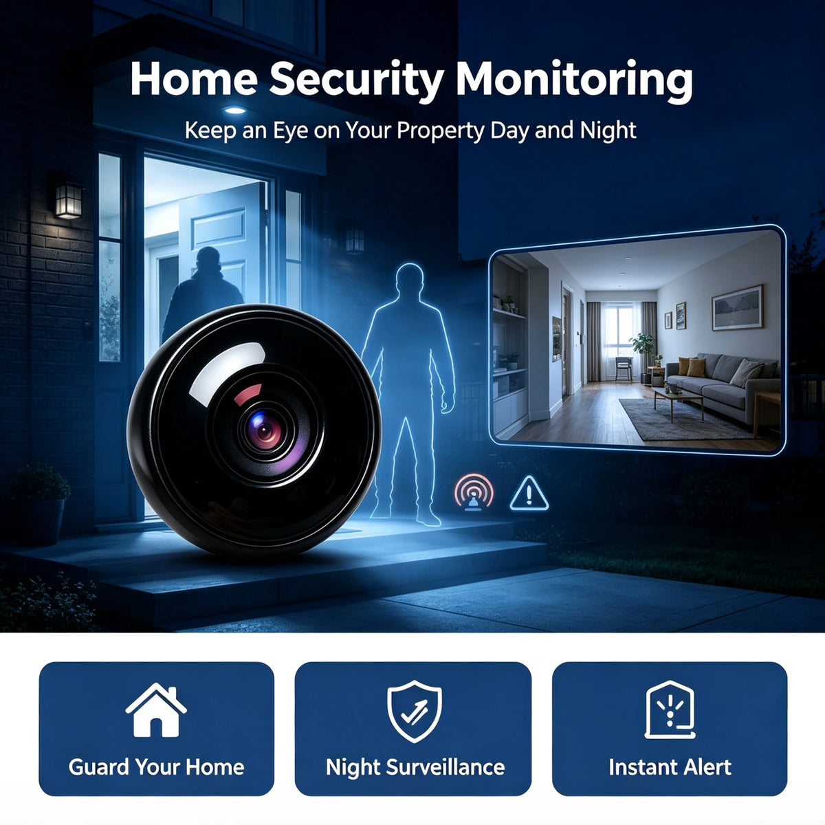 V16  GPS Portable Mini Surveillance Camera, HD Wide-angle Lens with Infrared Night Vision, Real-time Remote Viewing on Mobile Phones, Synchronized Audio and Video Recording, Suitable for Home Security, Pet Care, Baby Monitori