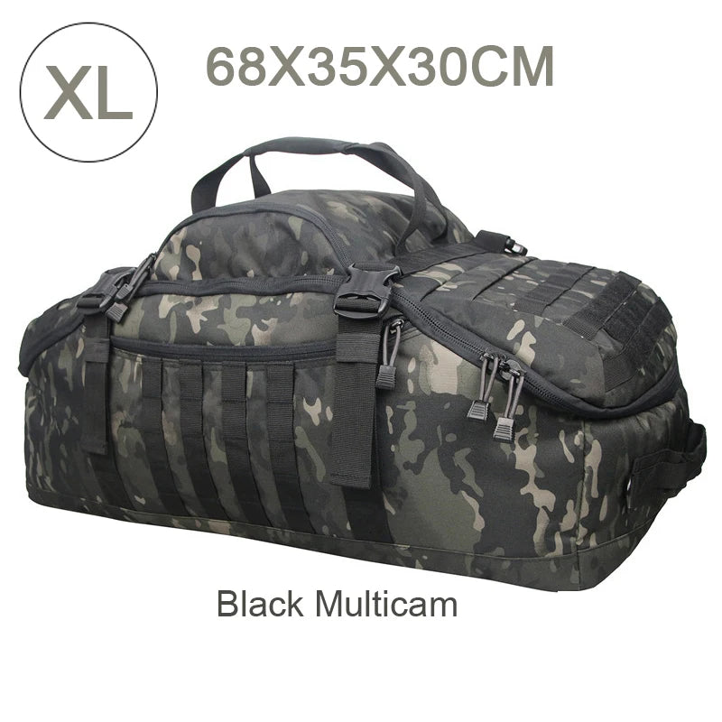 LQARMY Molle Tactical Backpack For Hiking Camping Travel