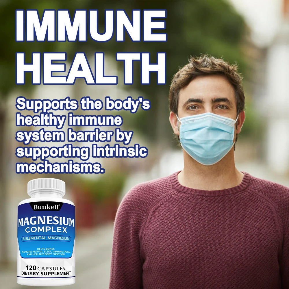 Taoters Magnesium Complex Glycinate Malate Supports Muscle Bone Sleep Anxiety