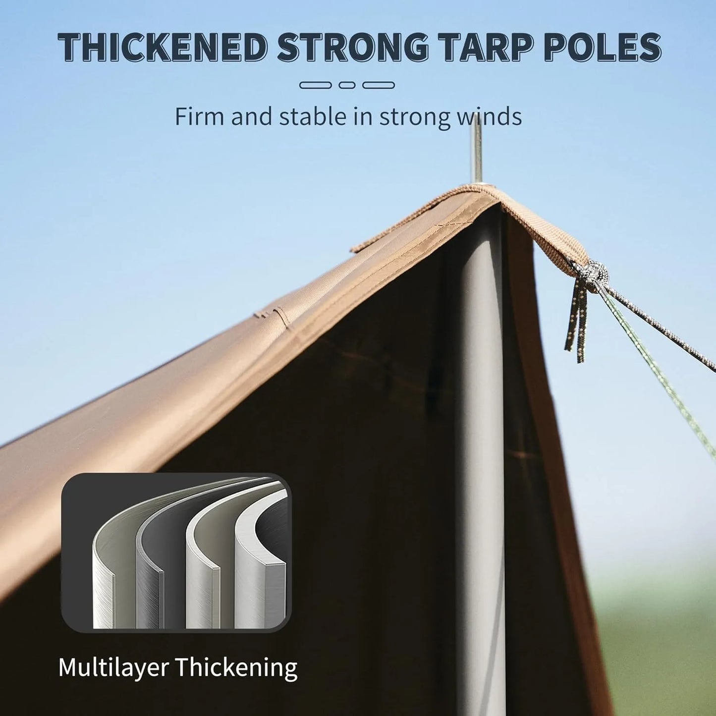 Naturehike Waterproof Canopy Sun Shelter for Camping