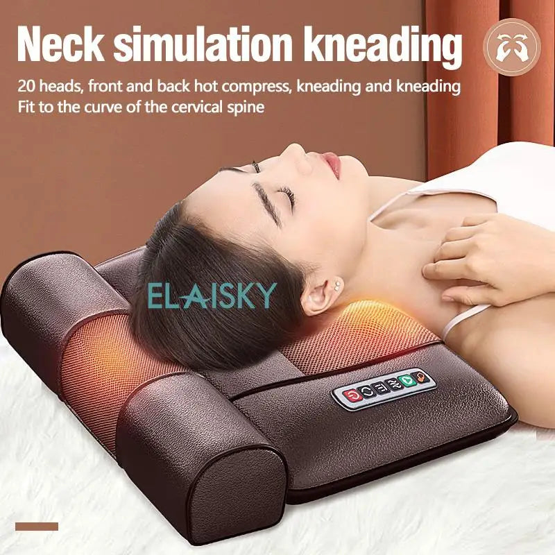 ELAI SKY Electric Massage Mattress Full Body Cushion With Infrared Heating