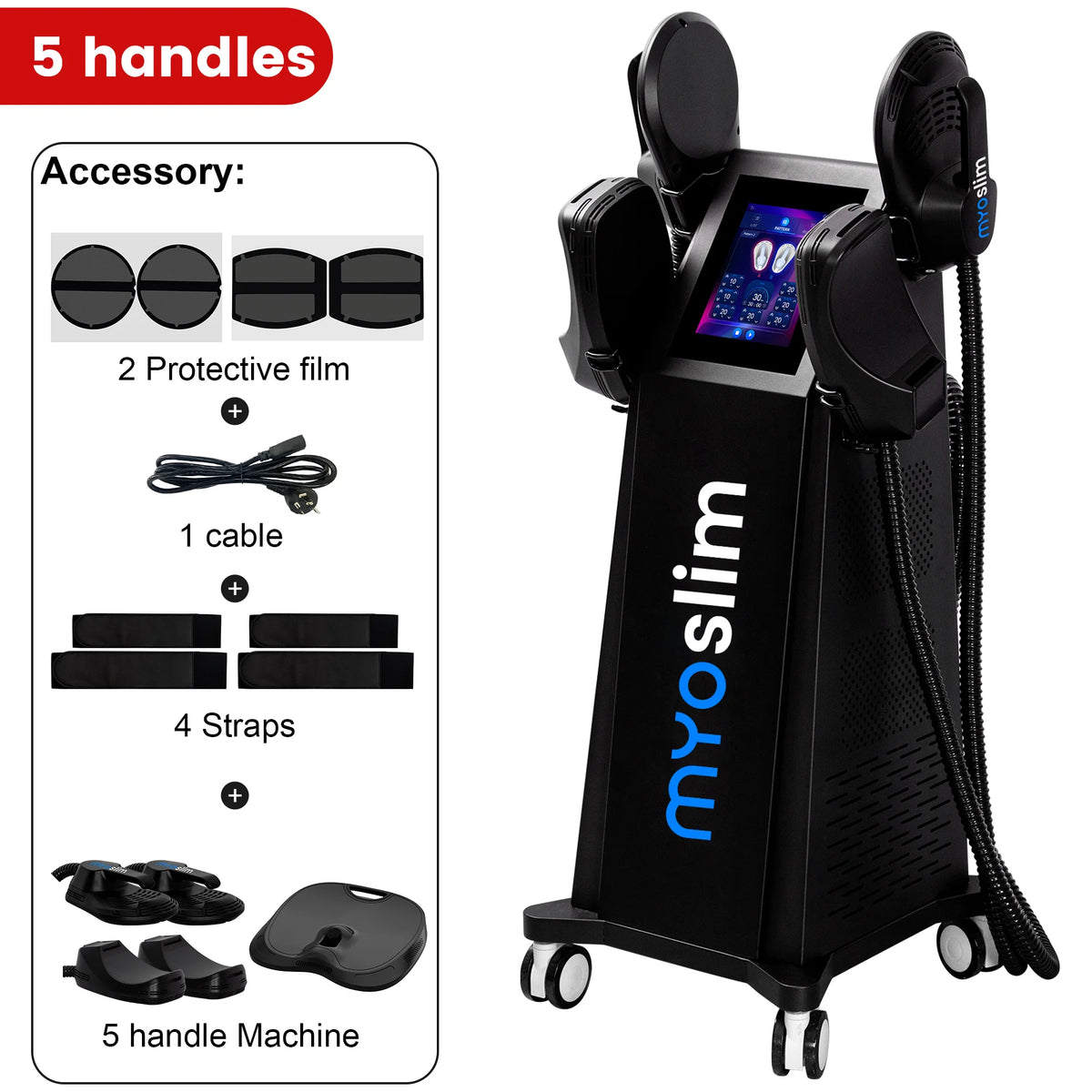 Myoslim RF NEO Slimming Machine EMS Body Sculpting Fat Burning EMSSLIM Nova Weight Loss Electromagnetic Muscle