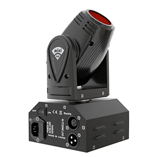 Moving Head Mini LED RGBW DMX DJ LightShow Effects