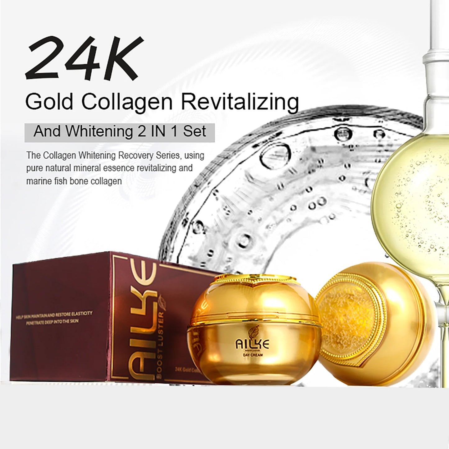 AILKE Whitening Anti Aging Facial Care Set For Women