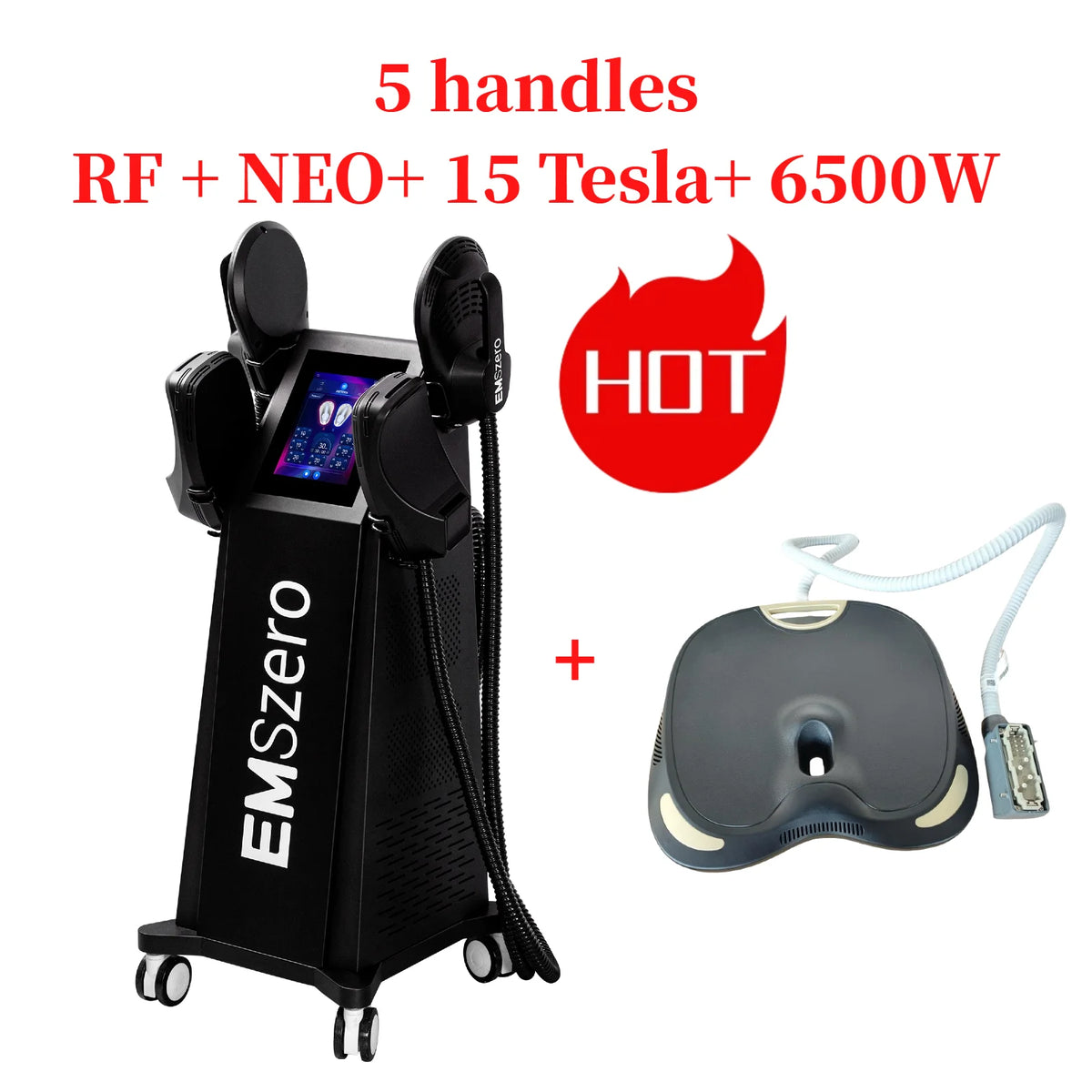 New DLS-EMSzeroNEO Nova Power 6500W 200HZ Fat Removal Body Contouring Muscle Stimulation Ems Body Sculpting Machine EMSZERO
