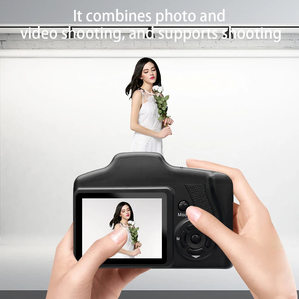 VKTECH 16MP Vlogging Camera LCD Digital Zoom 16X Video