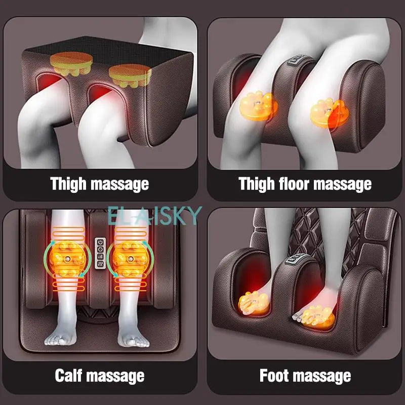 ELAISKY Electric Massage Mattress Cushion With Vibrating Heating Infrared