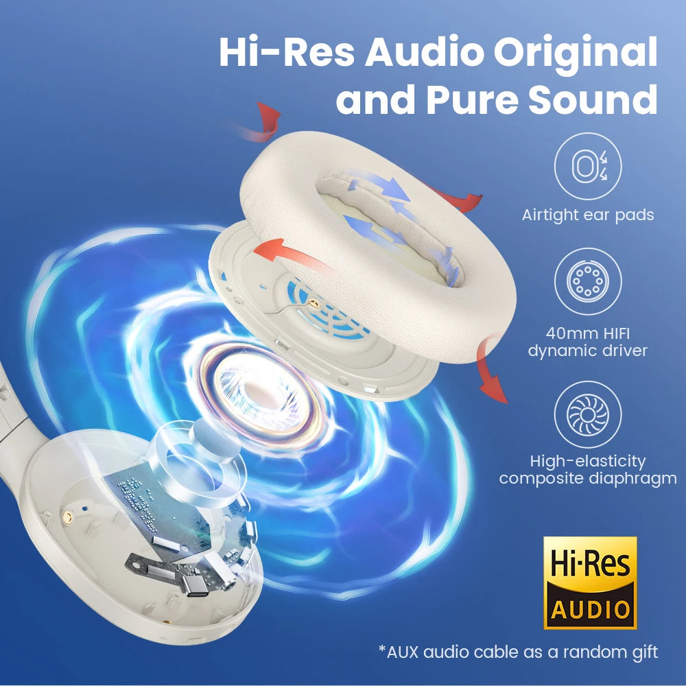 Haylou S35 ANC Wireless Headphones With 60 Hour Playtime