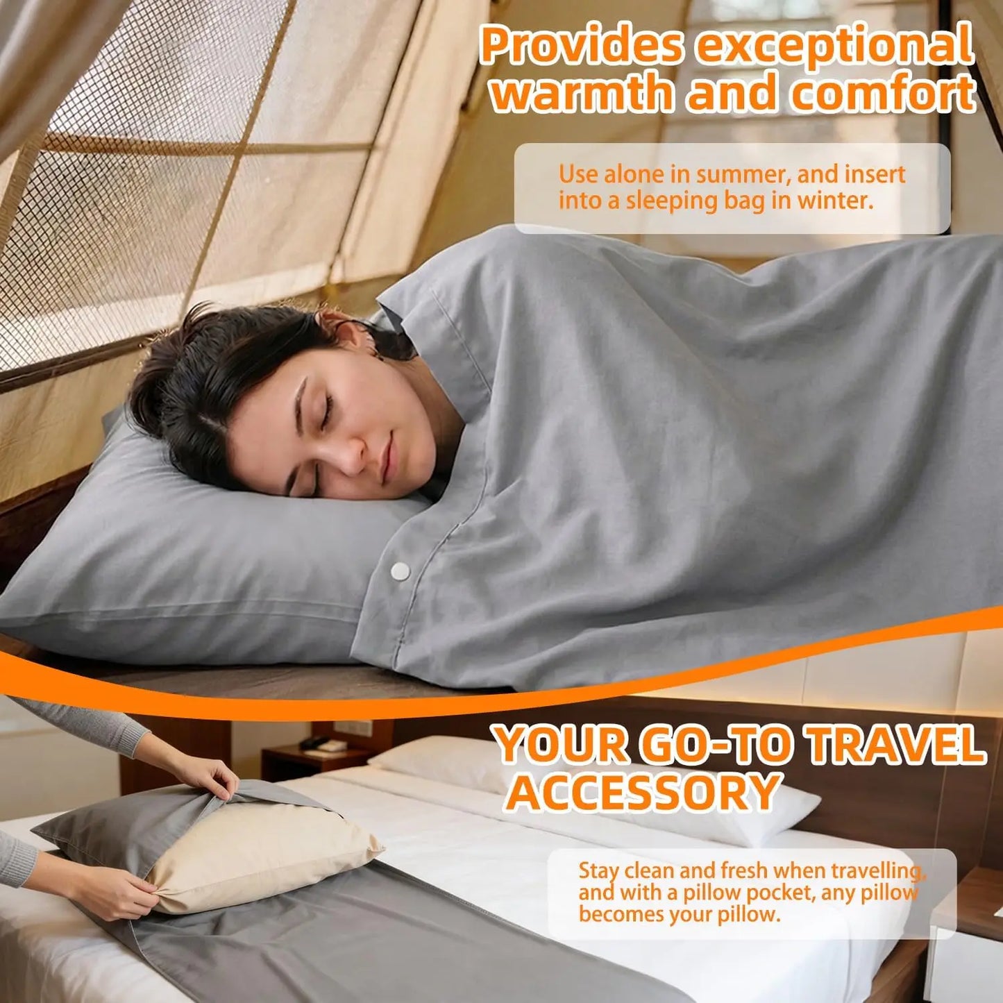 Self Inflating Camping Pad With Pillow For Outdoor