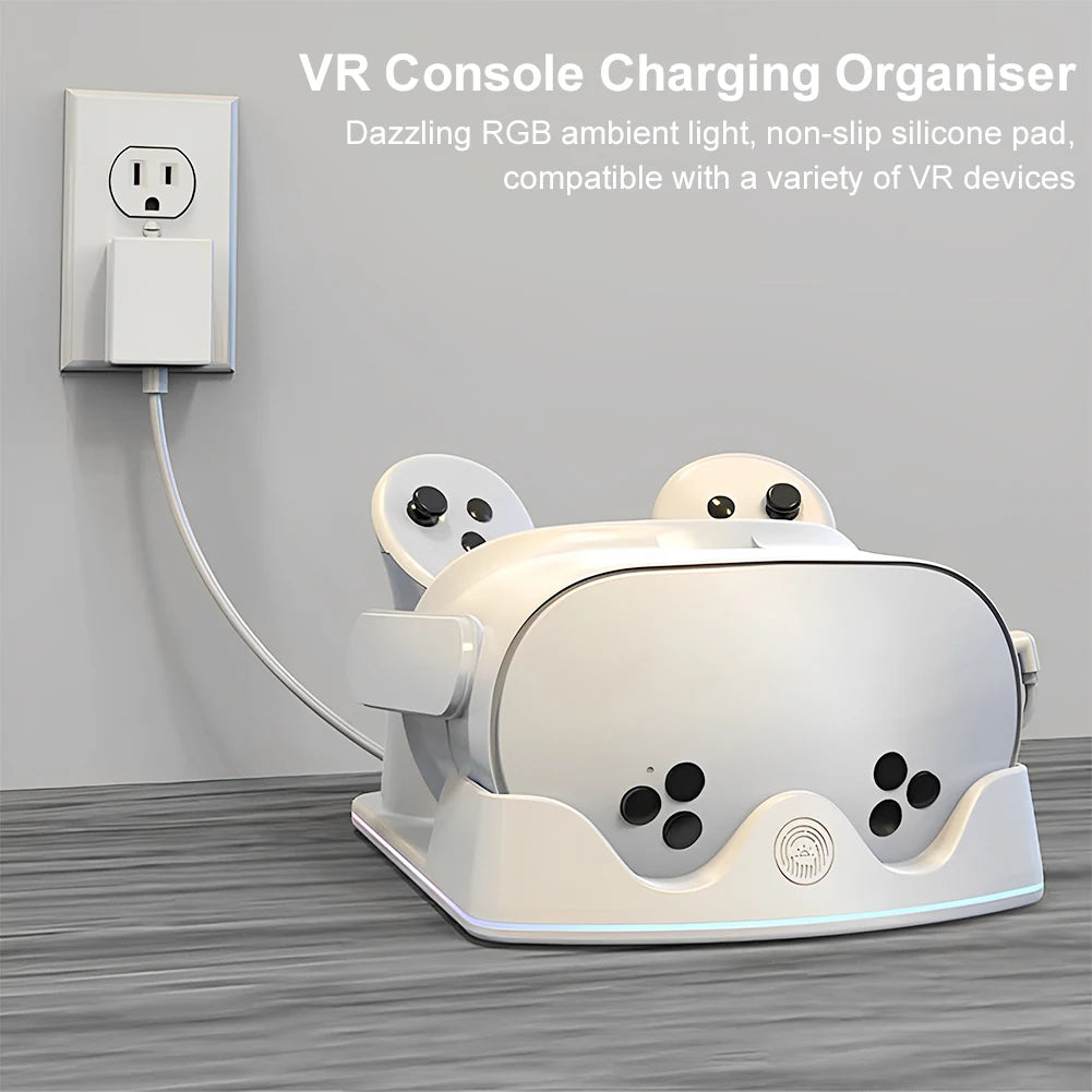 Shunmaii Meta Quest 3S Charging Dock Quest 3 VR Stand