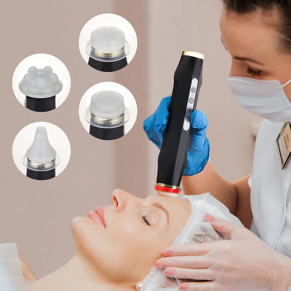 Foreverlily Oxygen Bubble Pen CO2 Facial Machine 7 Color LED Spa Treatment For Home Spa Enthusiasts