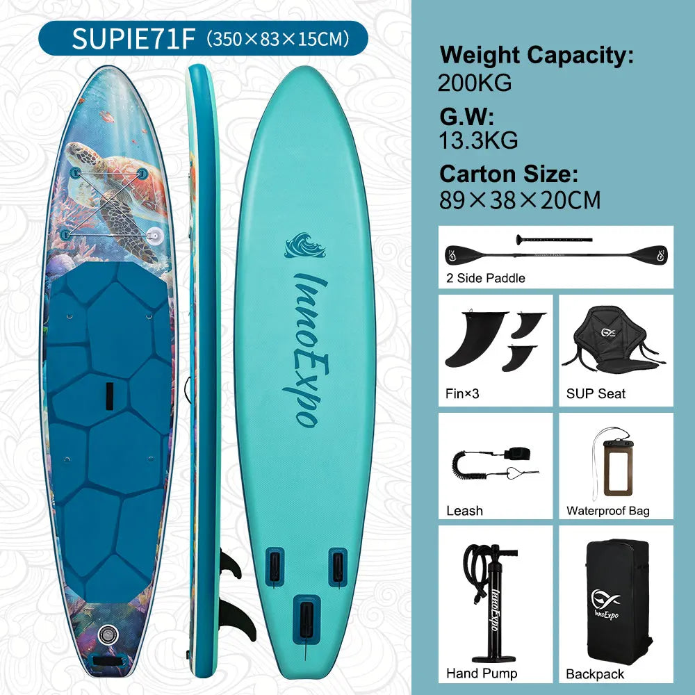 InnoExpo Inflatable SUP Board Non Slip Premium for Adults