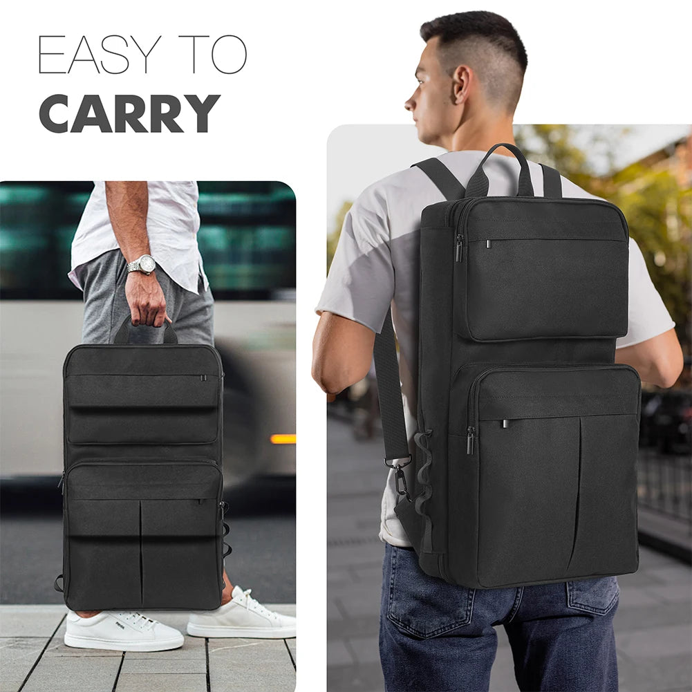 HOSPORT DJ Controller Case Backpack For Pioneer DDJ400 Roland DJ202