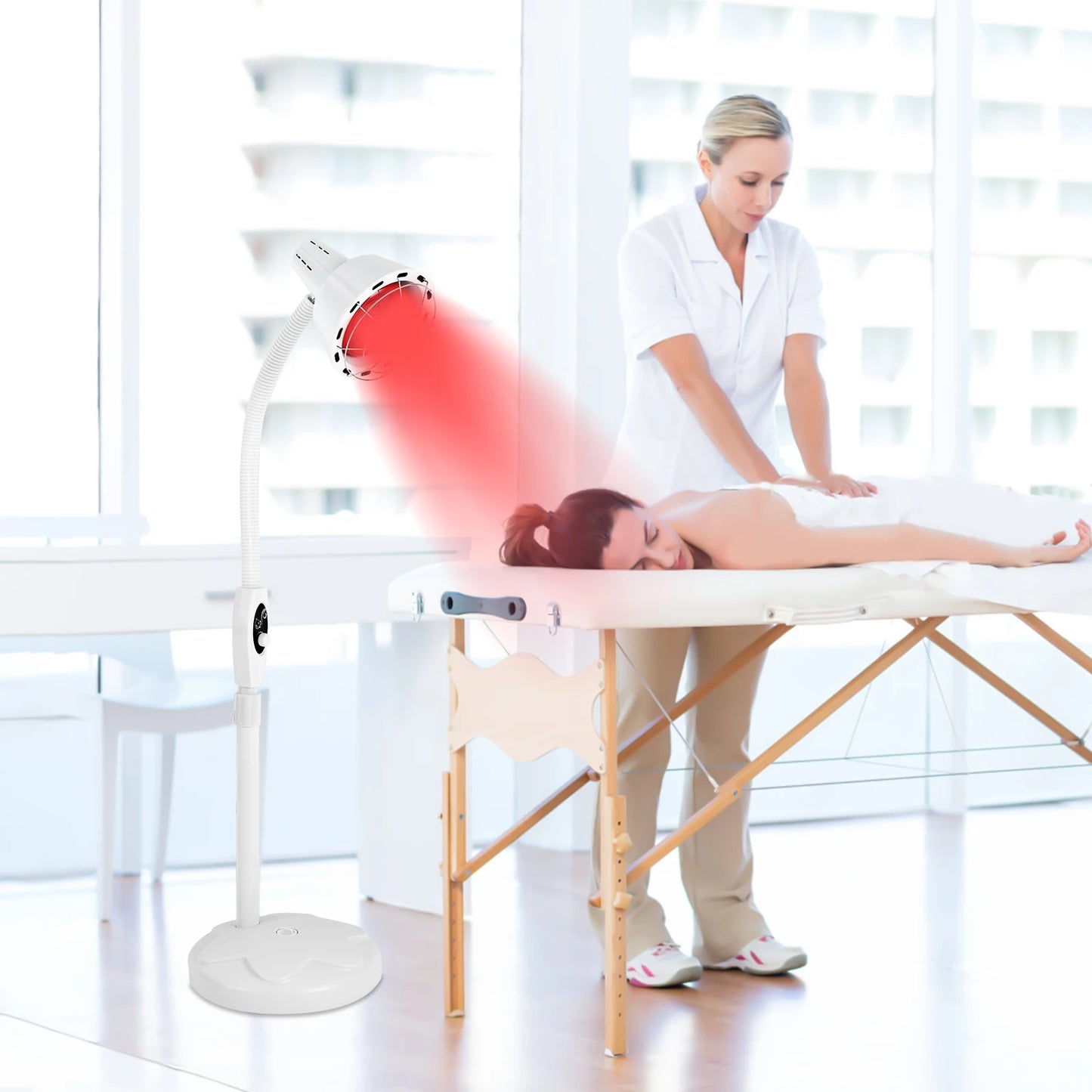 Infrared Heat Lamp 275W Therapy For Pain Relief At Home