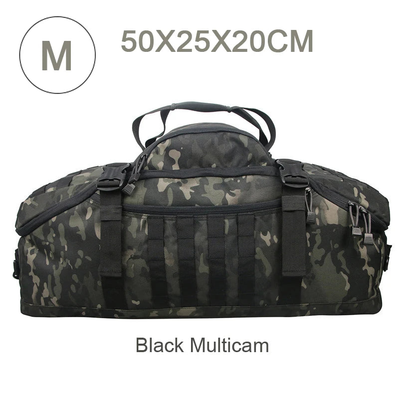 LQARMY Outdoor Tactical Backpack Molle Bag for Hiking Camping Travel