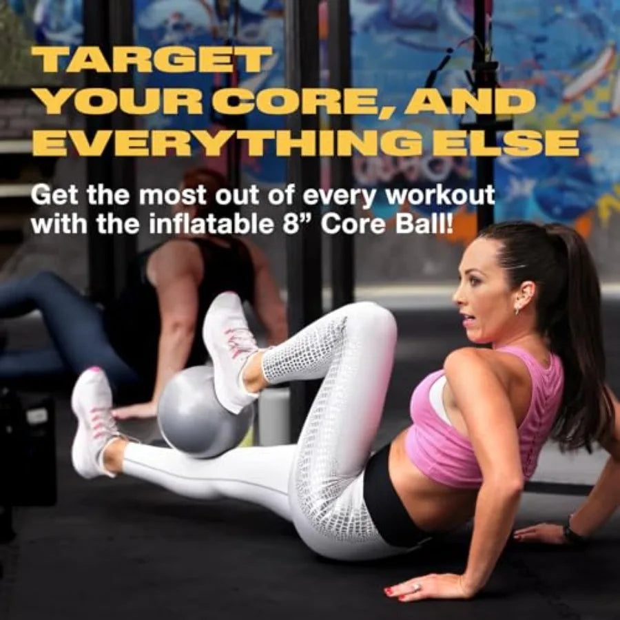 Inflatable Core Ball For Home Gym Fitness And Yoga Training