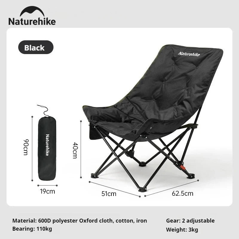 Naturehike Sea Star Recliner Folding Camp Chair for Outdoor Relaxation