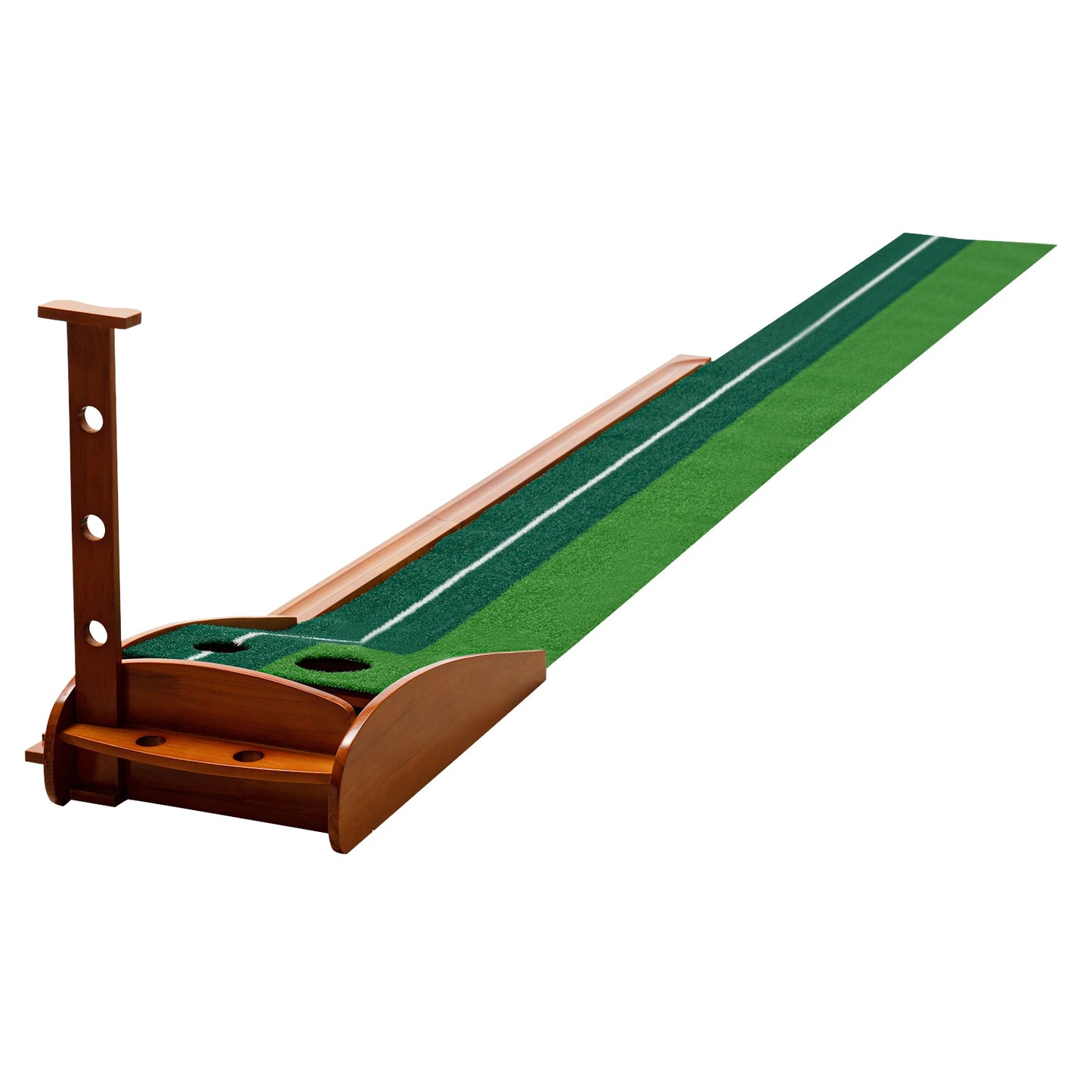 Indoor Golf Putting Green Practice Mat With Auto Ball Return For Home Golfers Training Aid Pro Level