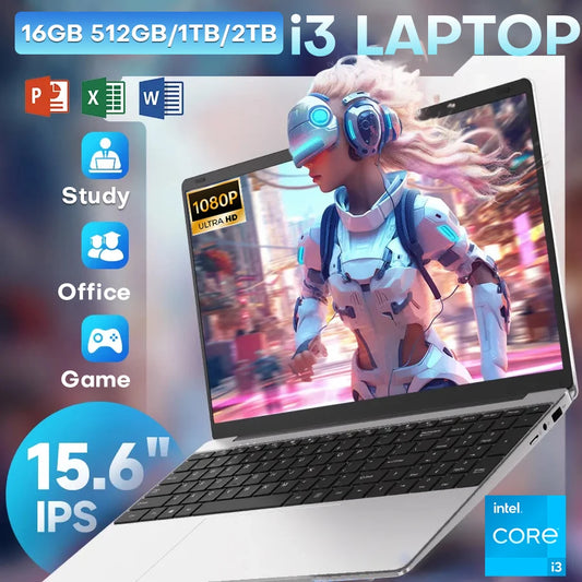 Xia Man Intel Core i3 6100U Laptop 16GB RAM 1TB SSD Windows 11 Pro