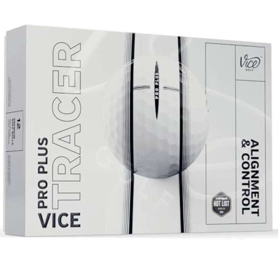 Vice Tracer Golf Balls High Visibility Practice Balls For Golfers US Made Durable Bright