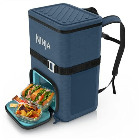 Backpack Cooler For Hiking And Camping Leakproof Zipper With Opener