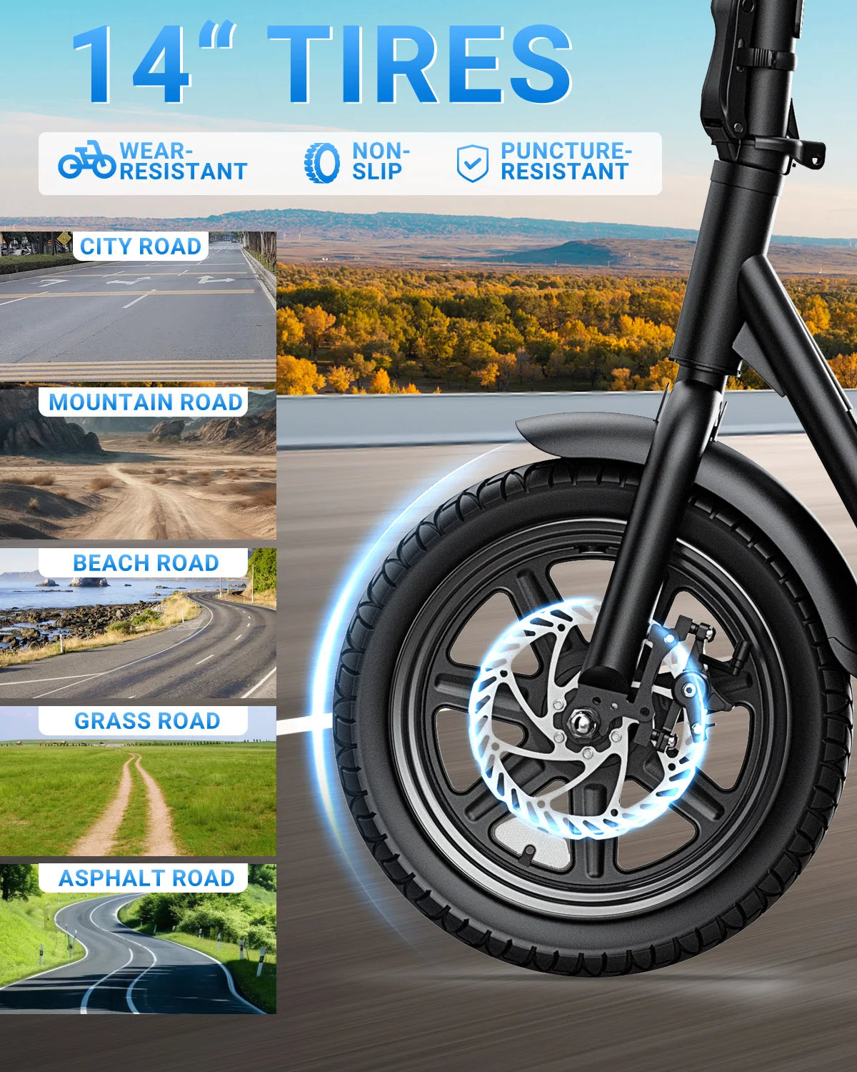 DYU C4 Mini Folding Electric Scooter 500W Peak 20MPH Battery 280Wh City Commuter Bike
