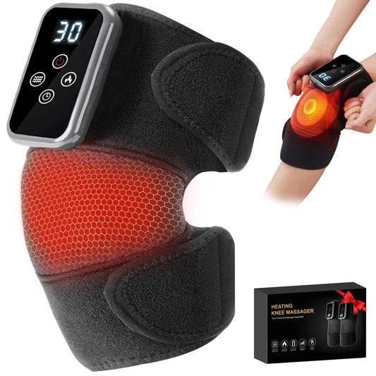 Leercon Heated Knee Massager With Vibration And Heat Therapy