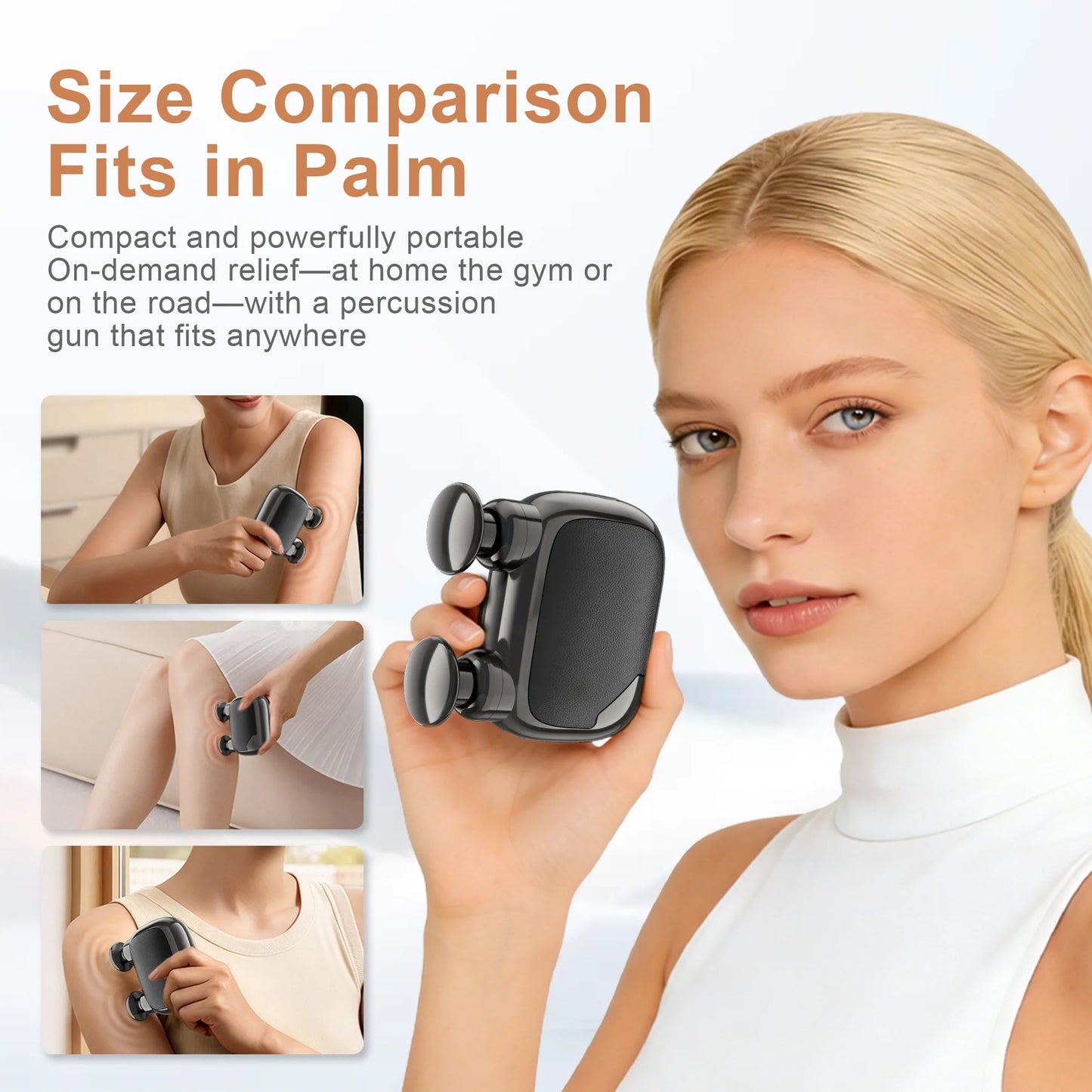 Leercon High Frequency Percussion Massage Gun For Muscle Relief