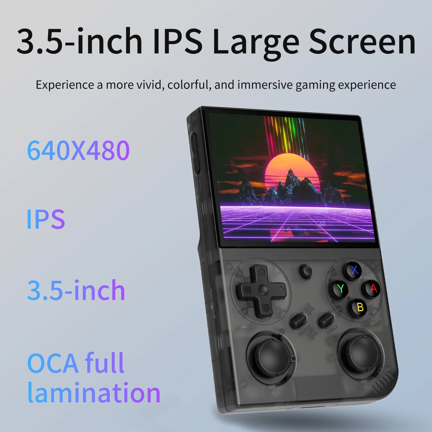 Coopreme G35 Retro Handheld Game Console RK3326 3200mAh Battery