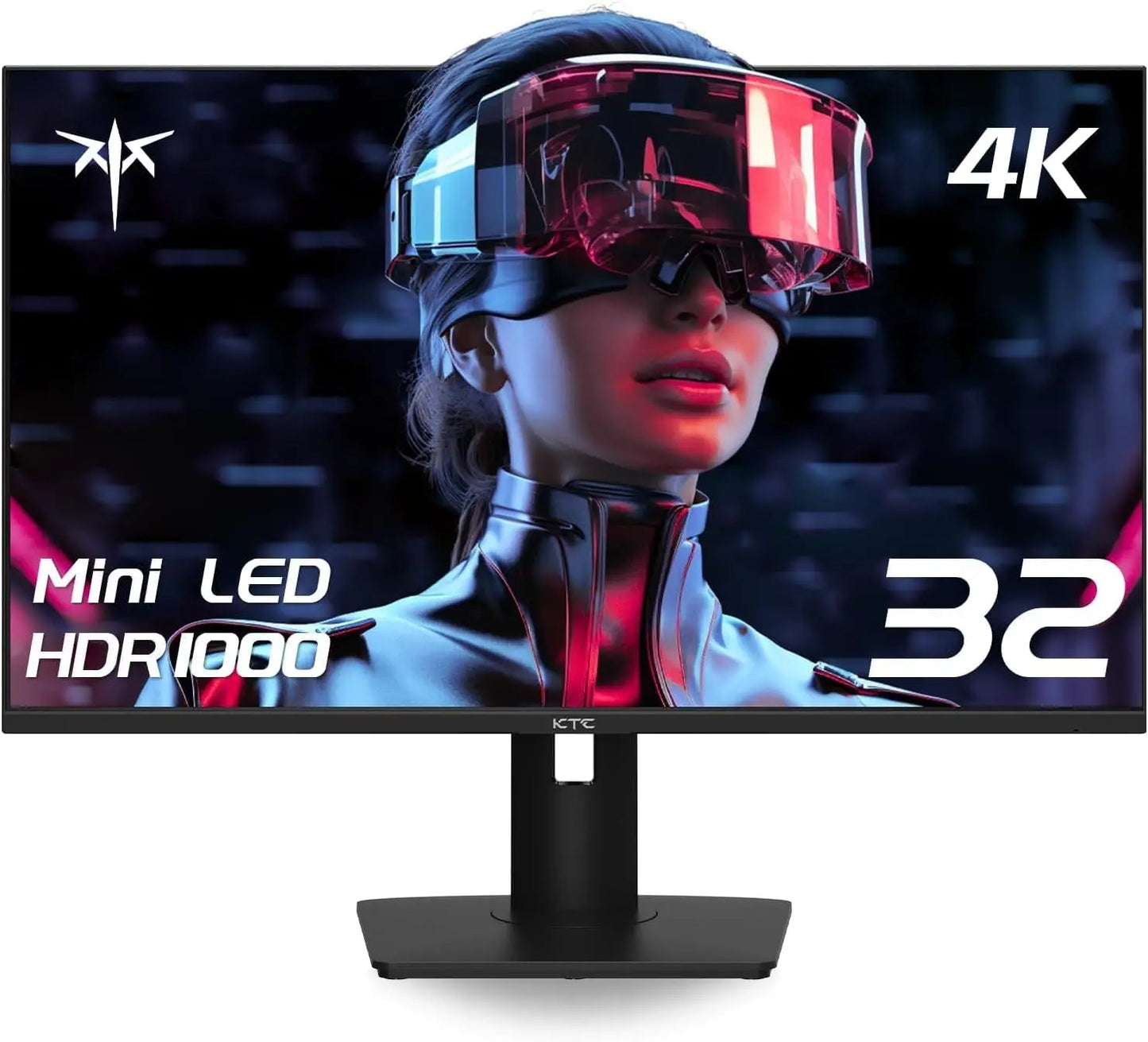 KTC 4K Mini LED Monitor HDR1000 Fast IPS TypeC 45W