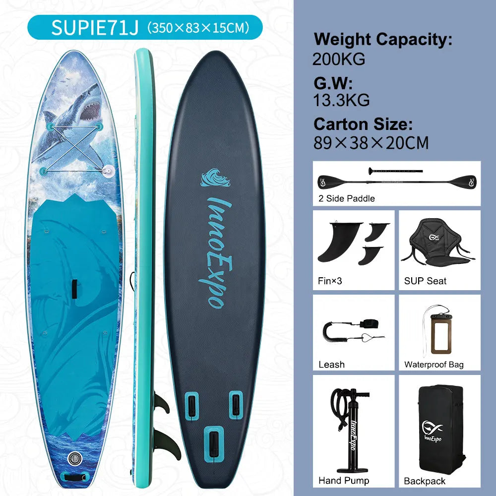 InnoExpo Inflatable SUP Board Non Slip Premium for Adults