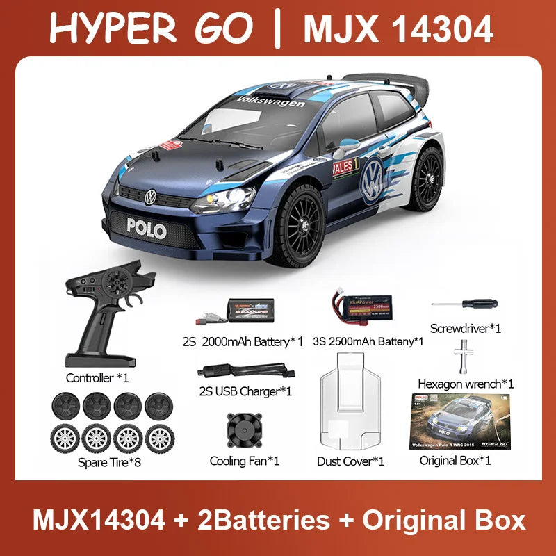 Jyscend Hyper Go RC Drift Car With Gyroscope High Speed Remote Control Toy For Kids Volkswagen Gift