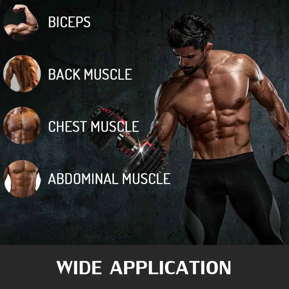 Sihao Adjustable Dumbbell for Strength Training and Home Fitness