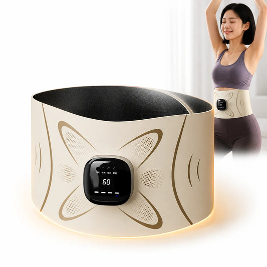 Jitesy EMS Waist Massager Belt With Heating Abdominal Trainer