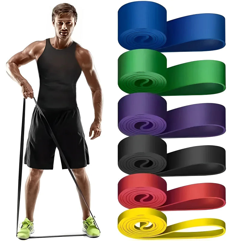 Tpe Elastic Band Resistance Training Set For Full Body Workouts