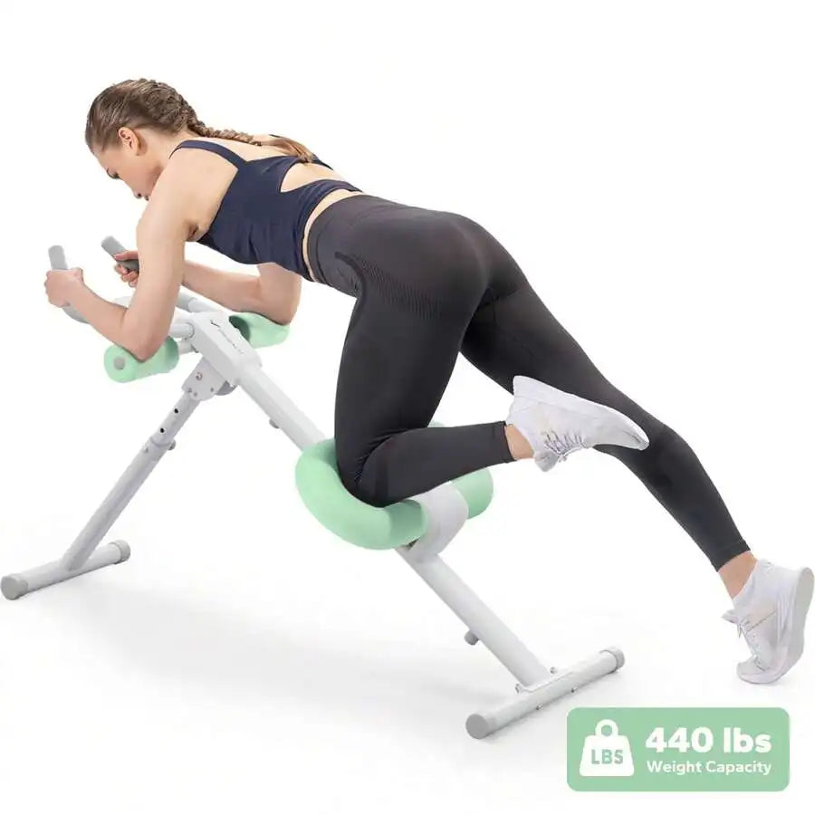 Adjustable Foldable Ab Trainer Machine For Core Home Gym Workouts