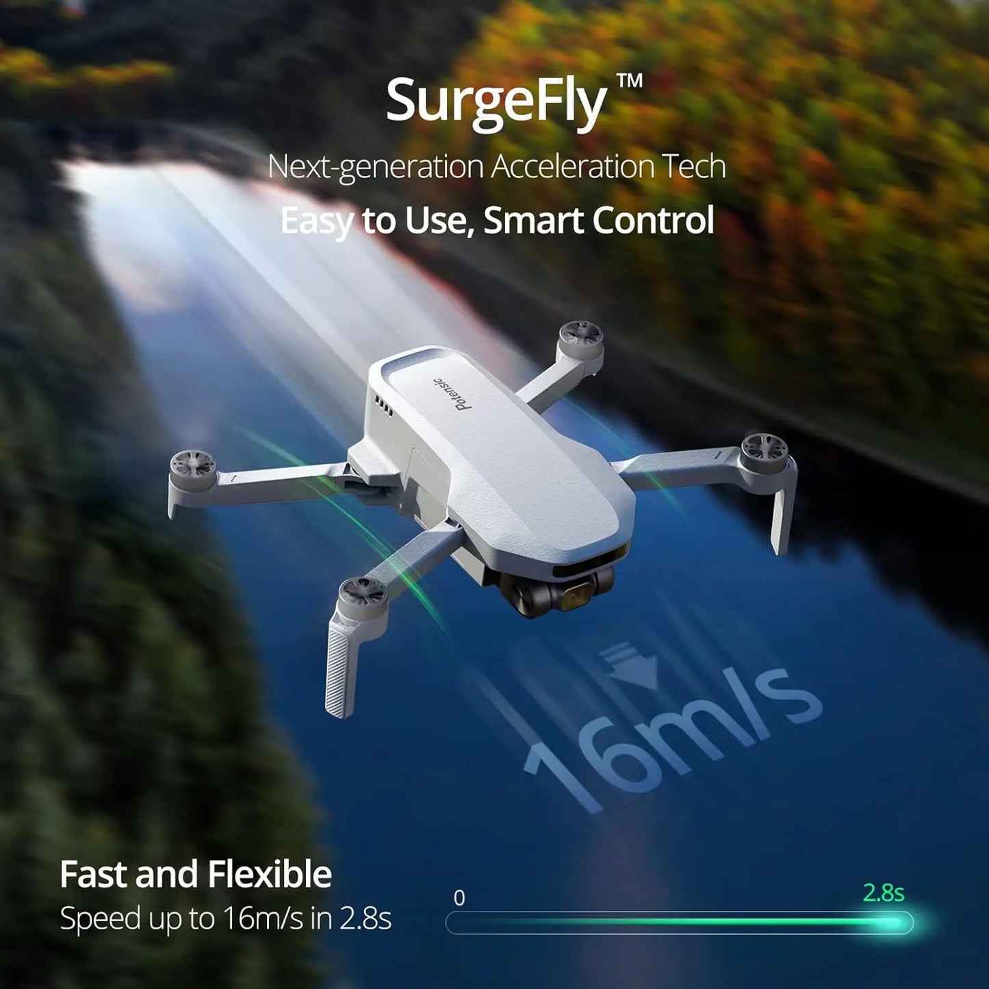 Potensic Atom SE GPS Drone With Auto Return 4 KM Range Follow Me