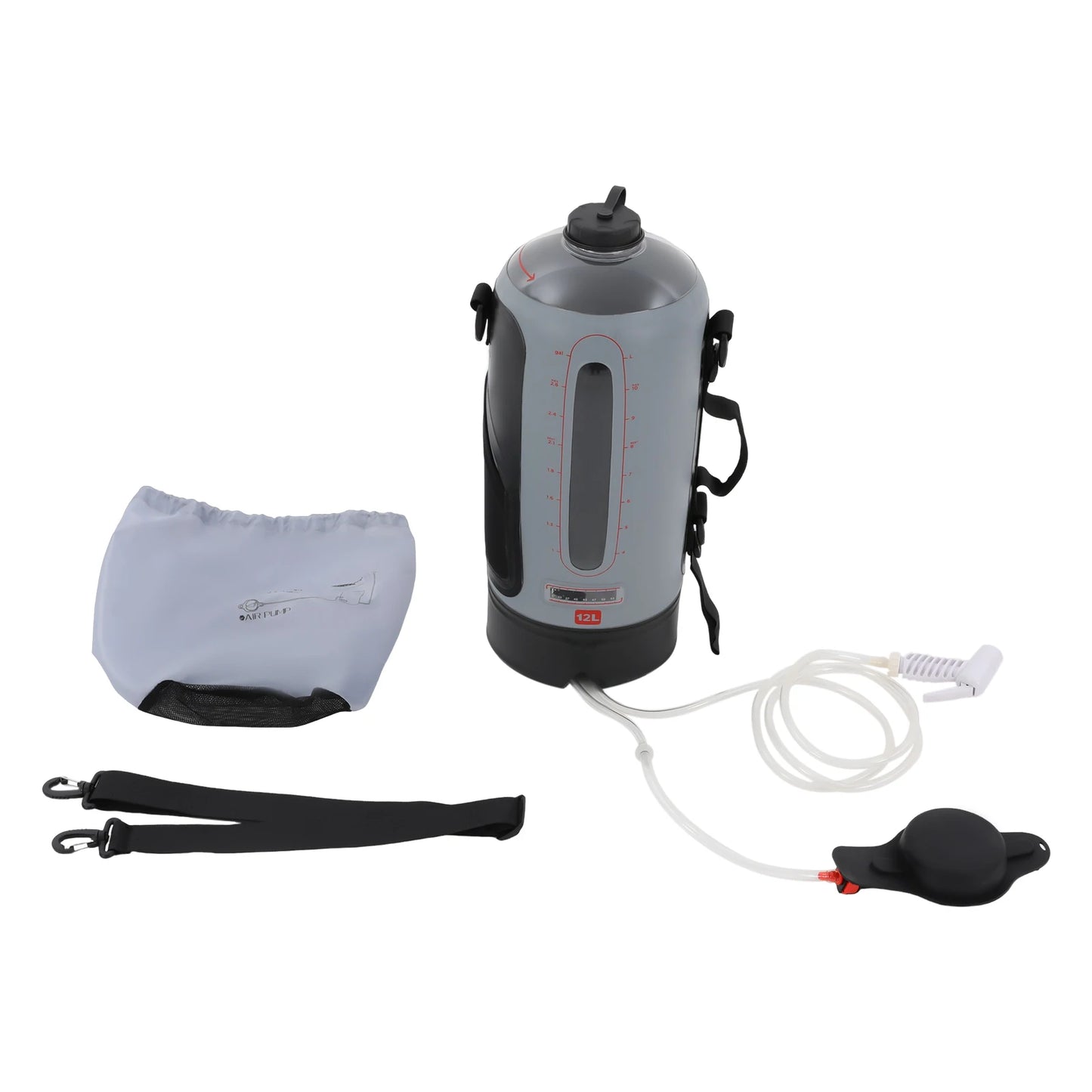 Bymaocar Portable Camp Shower With Air Pump For Outdoor Bathing